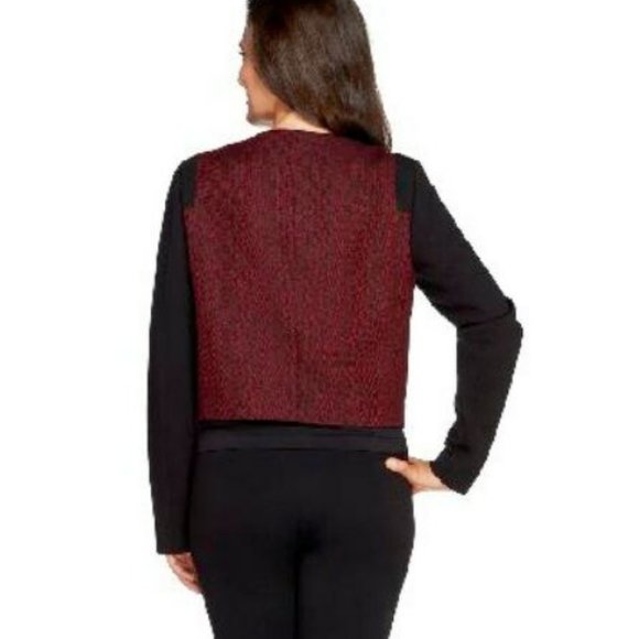 NWT VIEW BY WALTER BAKER CROPPED JACKET SMALL - Picture 2 of 11